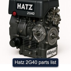 Hatz 2g40 Parts Catalog PDF