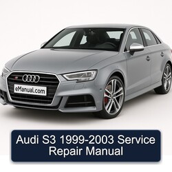 1999-2003 Audi S3 Service Repair Workshop Manual PDF