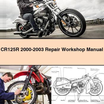 2000-2003 Honda CR Series CR125R Service Repair Workshop Manual PDF