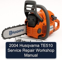 2004 Husqvarna TE Models TE510 Service Repair Workshop Manual PDF
