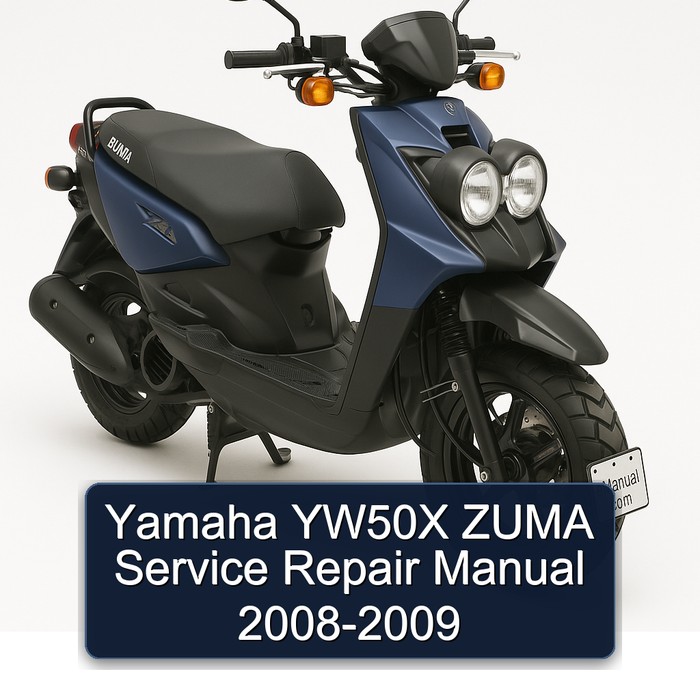 2008-2009 Yamaha Zuma YW50X Service Repair Workshop Manual PDF