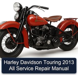 2013 Harley Davidson Touring All Service Repair Workshop Manual PDF