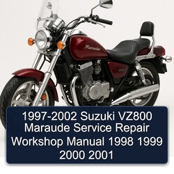 1997-2002 Suzuki Marauder Models VZ800 Maraude Service Repair Workshop Manual PDF