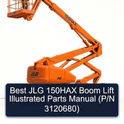 Best JLG 150HAX Boom Lift Illustrated Parts (p/n 3120680) Catalog PDF