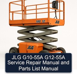 JLG G10-55A G12-55A Parts Catalog PDF