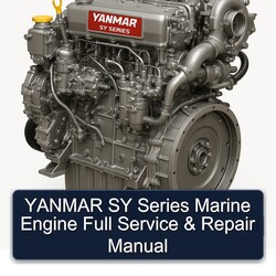 Yanmar SY Series Marine Engine Service Repair Workshop Manual PDF