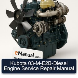 Kubota 03-m-e2b-diesel Engine Service Repair Workshop Manual PDF