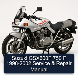 1998-2002 Suzuki GSX Series GSX600F 750 F Service Repair Workshop Manual PDF