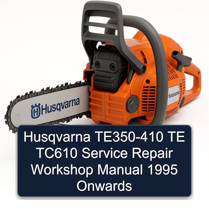 1995 Husqvarna TE Models TE350-410 TC610 Onwards Service Repair Workshop Manual PDF
