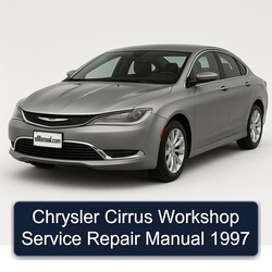 1997 Chrysler Cirrus Service Repair Workshop Manual PDF