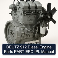 Deutz 912 Diesel Engine Parts Part EPC IPL Service Repair Workshop Manual PDF