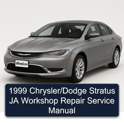 1999 Chrysler Stratus /dodge JA Service Repair Workshop Manual PDF
