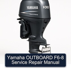 Yamaha Outboard F6-8 Service Repair Workshop Manual PDF