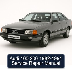 1982-1991 Audi 200 Service Repair Workshop Manual PDF