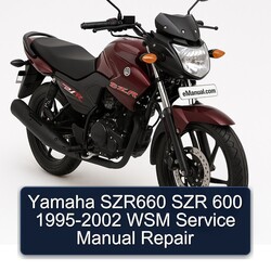 1995-2002 Yamaha SZR Models SZR660 600 - WSM Service Repair Workshop Manual PDF