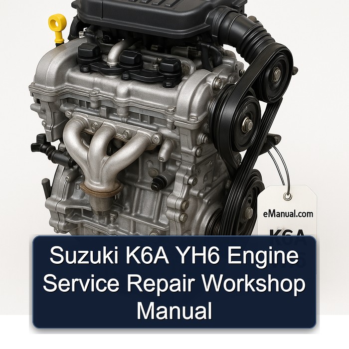 Suzuki K6A YH6 Engine Service Repair Workshop Manual PDF