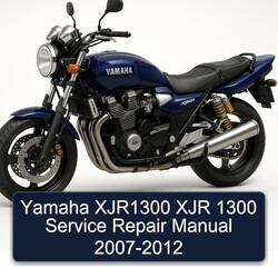 2007-2012 Yamaha XJR Models XJR1300 1300 Service Repair Workshop Manual PDF