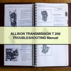 Allison Transmission T 200 Service Repair Workshop Manual PDF