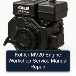 Kohler Magnum Models MV20 Engine Service Repair Workshop Manual PDF