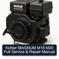 Kohler Magnum Models M18 M20 Service Repair Workshop Manual PDF