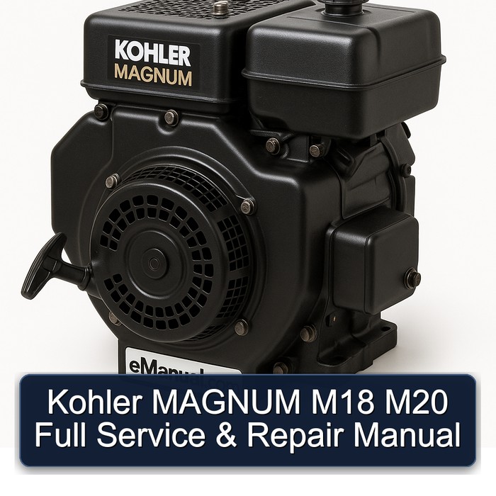 Kohler Magnum Models M18 M20 Service Repair Workshop Manual PDF