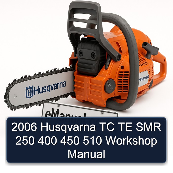 2006 Husqvarna SMR Models TC TE 250 400 450 510 Service Repair Workshop Manual PDF