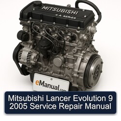 2005 Mitsubishi Lancer Evolution 9 Service Repair Workshop Manual PDF