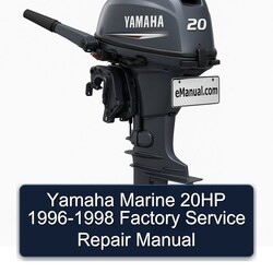 1996-1998 Yamaha Marine 20HP Service Repair Workshop Manual PDF