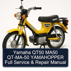 Yamaha QT50 MA50 Qt-ma-50 Yamahopper Service Repair Workshop Manual PDF