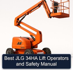 Best JLG 34HA Lift Operators Safety Service Repair Workshop Manual PDF