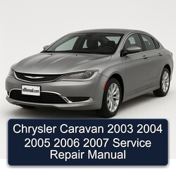 2003-2007 Chrysler Caravan Service Repair Workshop Manual PDF
