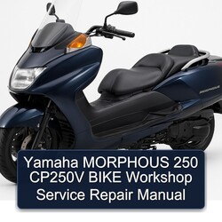 Yamaha Morphous CP250 250 CP250V Bike Service Repair Workshop Manual PDF