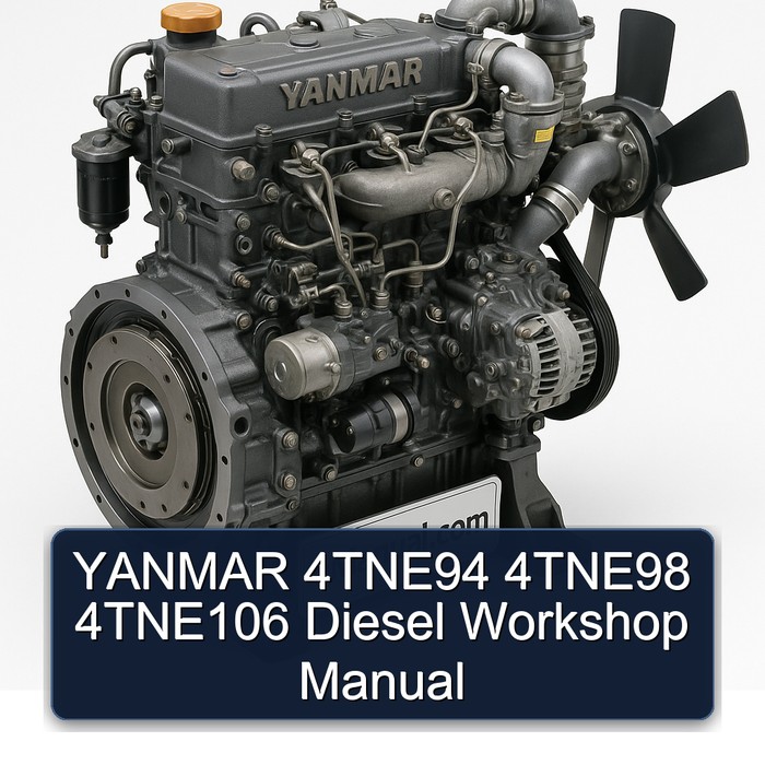 Yanmar 4 TNE Series 4tne94 4tne98 4tne106 Diesel Service Repair Workshop Manual PDF