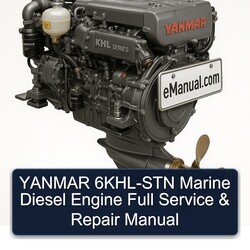 Yanmar 6KHL-STN Marine Diesel Engine Service Repair Workshop Manual PDF