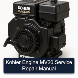 Kohler Magnum Models Engine MV20 Service Repair Workshop Manual PDF