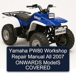 2007 Yamaha AT Models PW80 All Onwards Covered Service Repair Workshop Manual PDF
