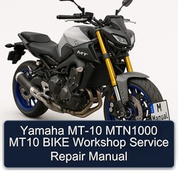 Yamaha MT Series MT-10 MTN1000 MT10 Bike Service Repair Workshop Manual PDF