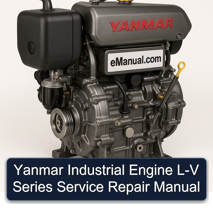 Yanmar L V Series Industrial Engine L-V Service Repair Workshop Manual PDF