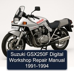 1991-1994 Suzuki GSX Series GSX250F Digital Service Repair Workshop Manual PDF