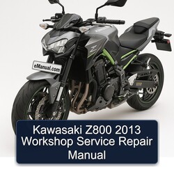 2013 Kawasaki Z Series Z800 Service Repair Workshop Manual PDF