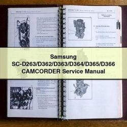 Samsung Camcorder SC-D263/D362/D363/D364/D365/D366 Service Manual (PDF)