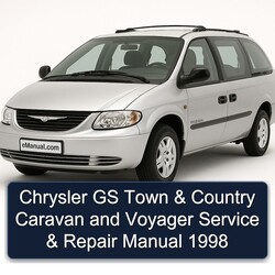 1998 Chrysler GS Town Country Caravan Voyager Service Repair Workshop Manual PDF
