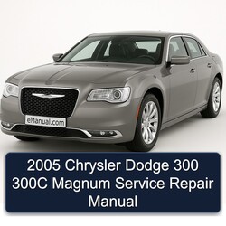 2005 Chrysler 300C Dodge 300 Magnum Service Repair Workshop Manual PDF