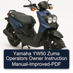 Yamaha YW50 Zuma Operators Owner Instruction Manual-Improved-PDF 
