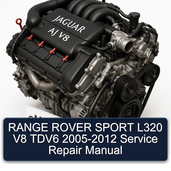 2005-2012 Jaguar AJ V8 Range Rover Sport L320 TDV6 Service Repair Workshop Manual PDF