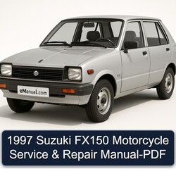 1997 Suzuki FX Models FX150 Motorcycle Service Repair Workshop Manual PDF