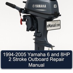 1994-2005 Yamaha 6 8HP 2 Stroke Outboard Service Repair Workshop Manual PDF