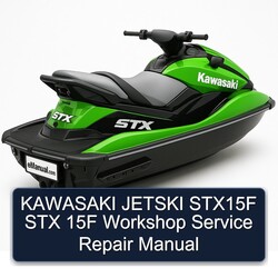 Kawasaki Jetski STX15F STX 15F Service Repair Workshop Manual PDF