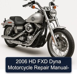 2006 HD FXD Dyna Motorcycle Service Repair Workshop Manual PDF