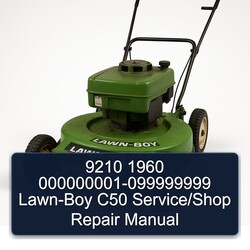000000001-099999999 LAWN-BOY C50 /shop Service Repair Workshop Manual PDF